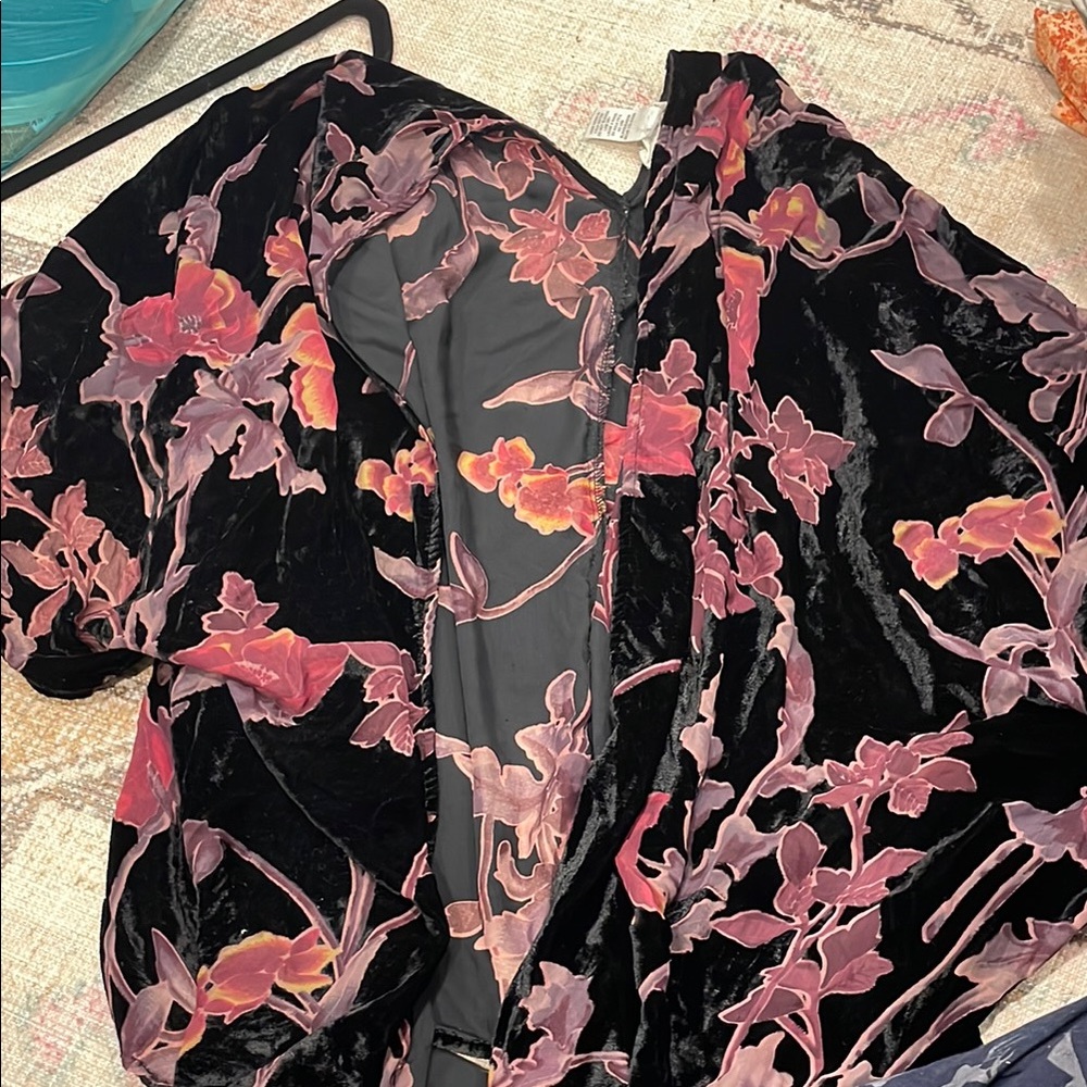 Velvety cardigan